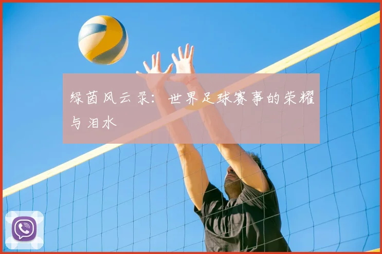 绿茵风云录:世界足球赛事的荣耀与泪水